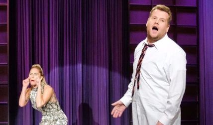 James Corden is married to Julia Corden.